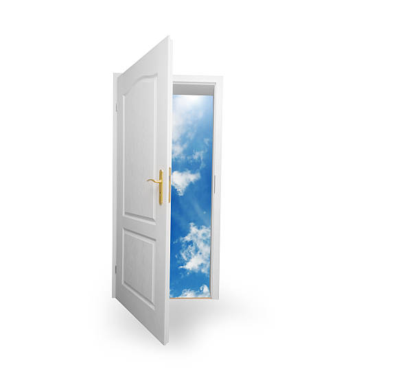 istock Door to new world. 153753849
