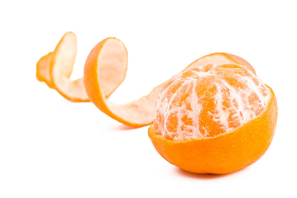 istock Peeled tangerine closeup 153755465