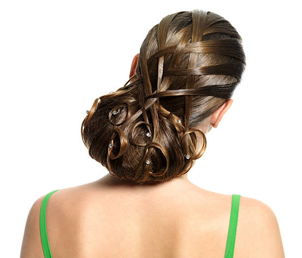 istock Young woman modern creative hairstyle 153756662