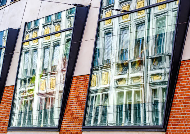 istock typical modern facade of a building 1537570478