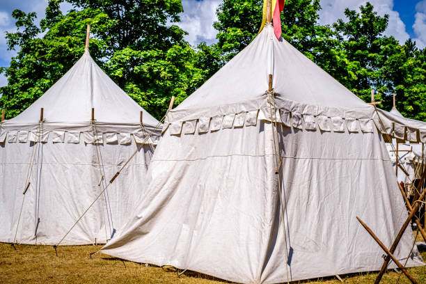 istock typical old-fashioned tent at a medieval festival 1537572575
