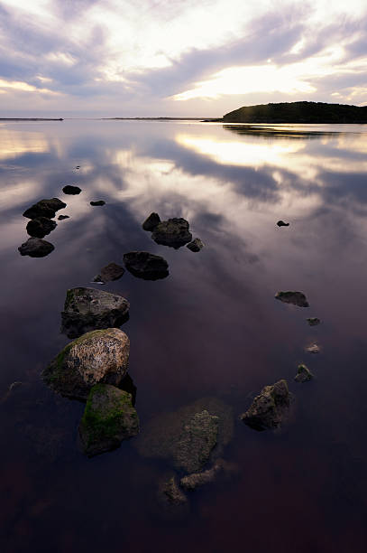 istock Rocks in a river mouth, Australian Coast 153757508