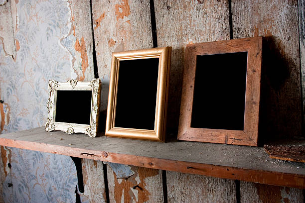 picture frames stock photo