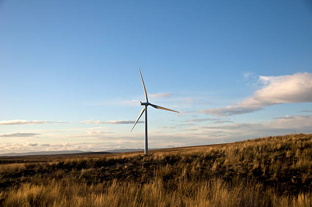 Wind turbine stock photo