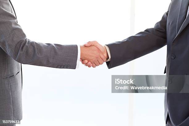 Close Up Of Businessmen Shaking Their Hands After A Meeting Stock Photo - Download Image Now