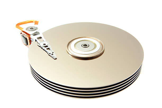 ouvert disque dur disque - open harddisk photos et images de collection