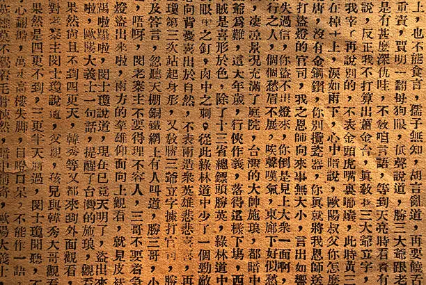 Photo of Chinese Characters