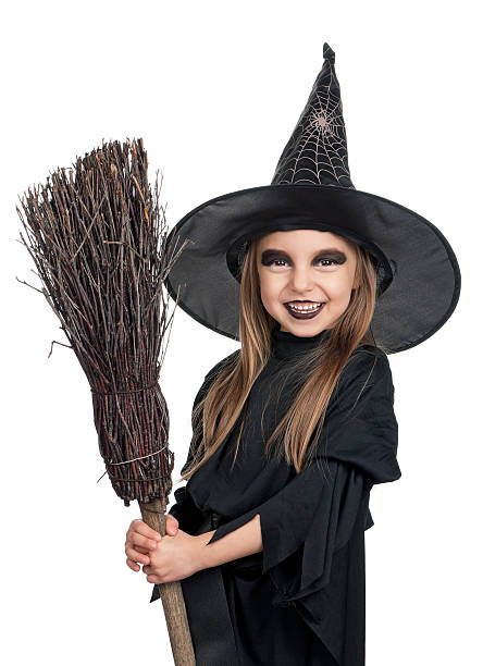 istock Child in halloween costume 153760262