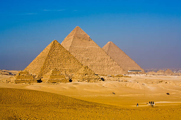 istock Amazing Great Pyramids of Giza, Egypt 153763416