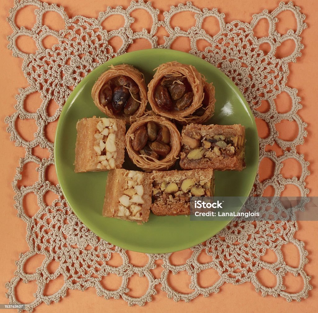 Baklava pastel - Foto de stock de Anacardo libre de derechos