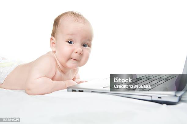 아름다운 아기 기이함에 대한 스톡 사진 및 기타 이미지 - 기이함, 노트북, 명랑한