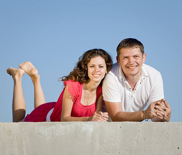 istock Attractive couple outdoors 153764378