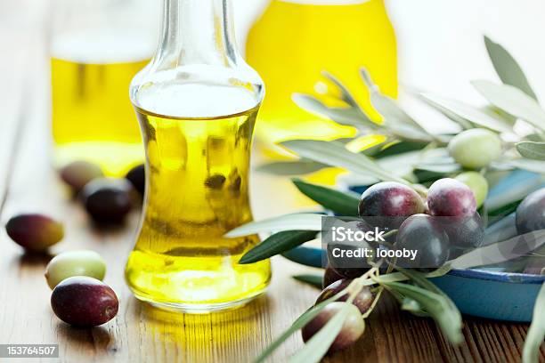 Olive Oil Stock Photo - Download Image Now - Condiment, Cooking Oil, Extra Virgin Olive Oil