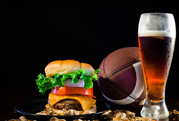 Bomb Burger stock photo