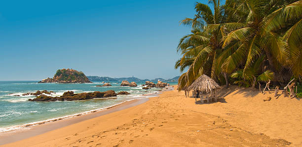 Panoramic photo of Acapulco Bay, Mexico