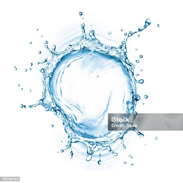 Foto de Água Splash e mais fotos de stock de Esparramar líquido - Esparramar líquido, Água, Ondulado