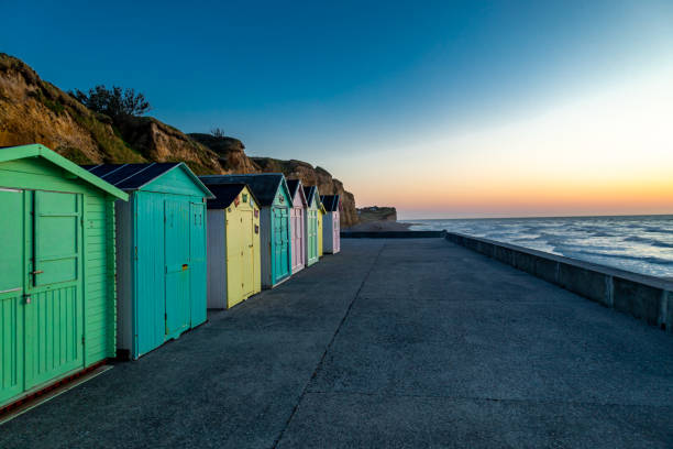 istock Evening beach walk in beautiful Normandy near Saint-Aubin-Sur-Mer 1537670177