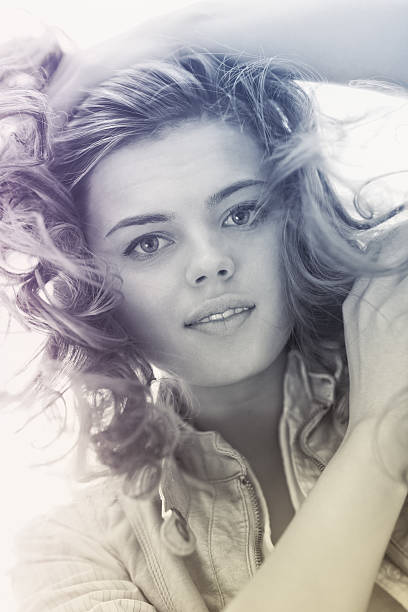 istock Young woman portrait 153767203