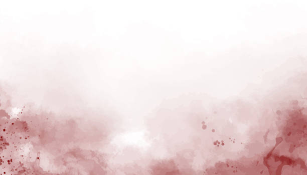 istock Artistic, abstract autumn brown mystical watercolor background with splashes with mist fog effect. 1537673330