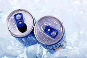 Energy drink top view