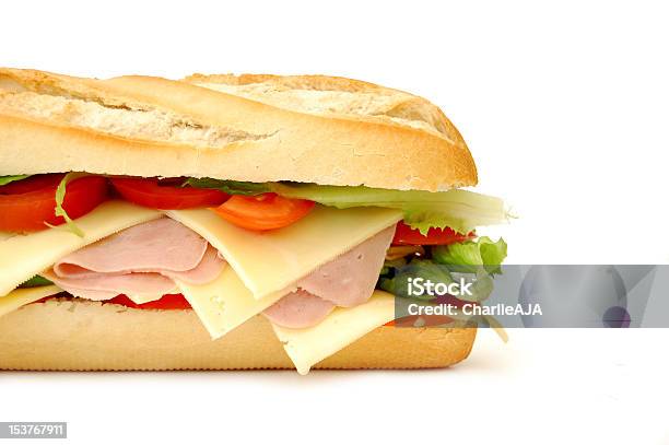 Panino Sub - Fotografie stock e altre immagini di Alimentazione sana - Alimentazione sana, Baguette, Carne