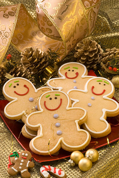 Christmas cookies. stock photo