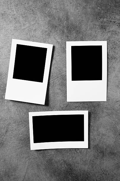 istock Designer concept - blank photo frames for your photos 153768468