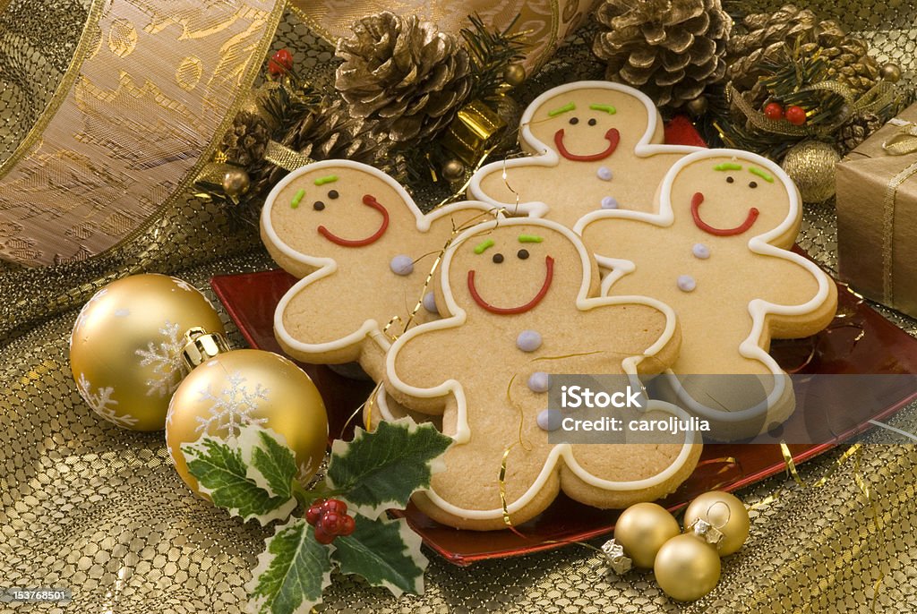 Natal cookies. - Royalty-free Assado no Forno Foto de stock