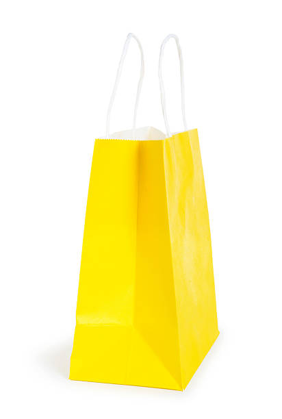 istock Shopping bags isolated on the white background 153768590