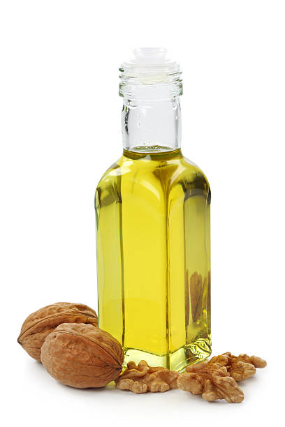 istock Bottle of walnut oil 153769277
