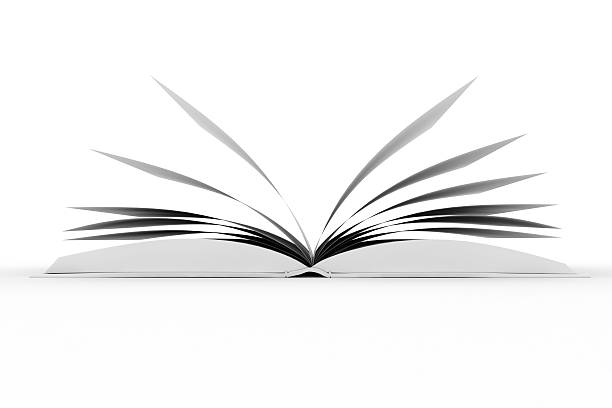 istock 3d books with pages , isolated on white 153769996
