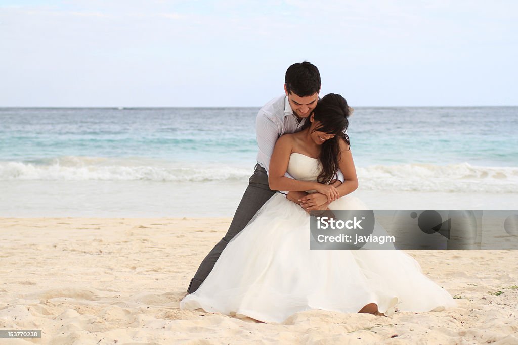 Casal na praia - Royalty-free Adulto Foto de stock