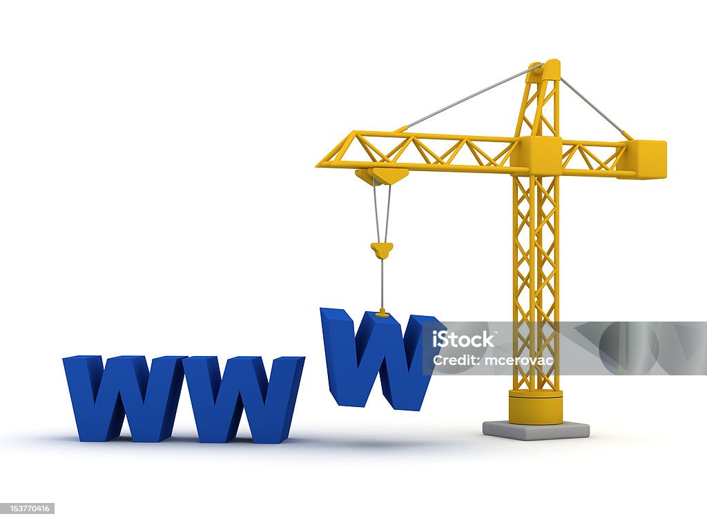 Sitio web en construcción - Foto de stock de Conceptos libre de derechos