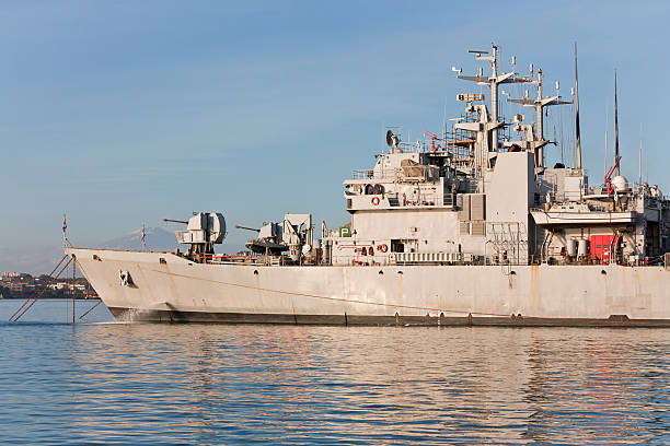 istock Italian Navy warship 153772103