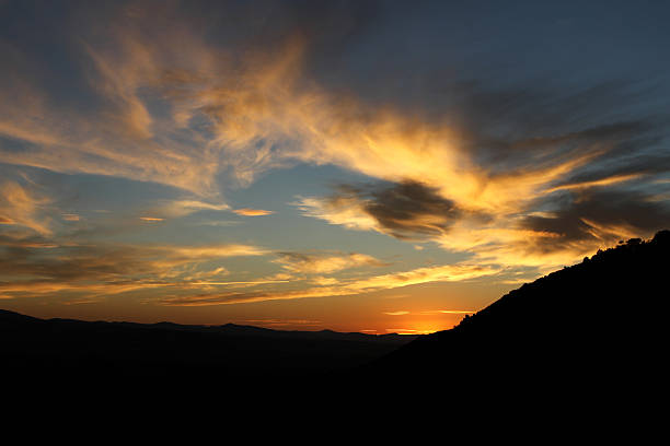 Sunset Mountain Skyline – Foto
