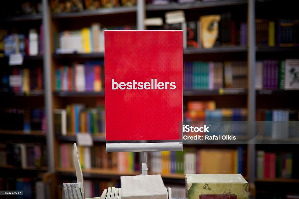 Bestsellers области в Книжный магазин - Стоковые фото Книга роялти-фри
