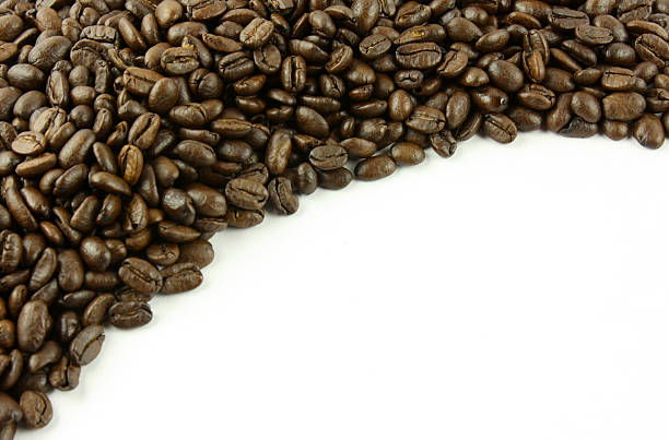 Coffee beans stock photo