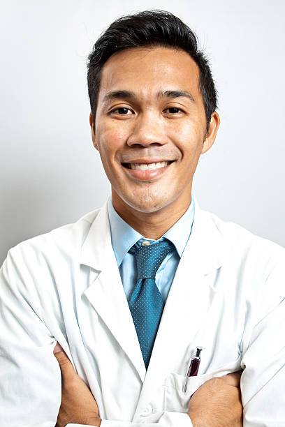 Young Filipino Doctor stock photo