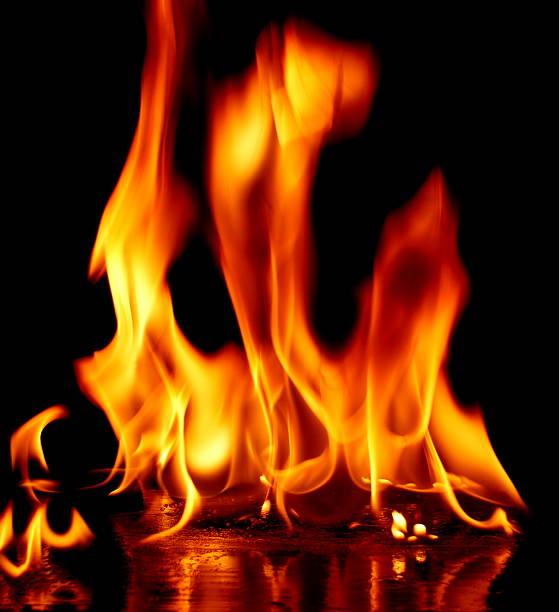 fire flame stock photo