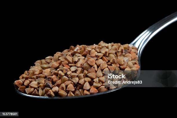 Grano Saraceno - Fotografie stock e altre immagini di Cibo - Cibo, Colore nero, Composizione orizzontale