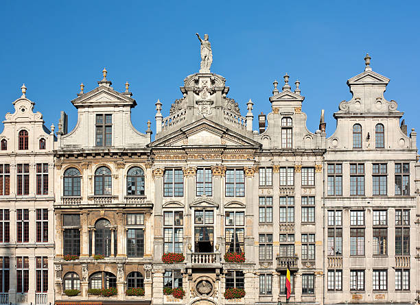 istock Ancient Buildings In Brussels Grand Place 153778824