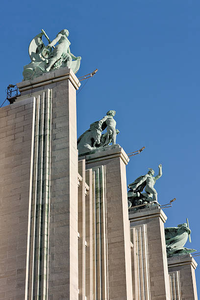istock Copper Sculptures in Bruxelles 153779071