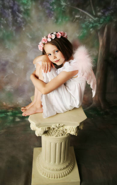 Angel Girl stock photo