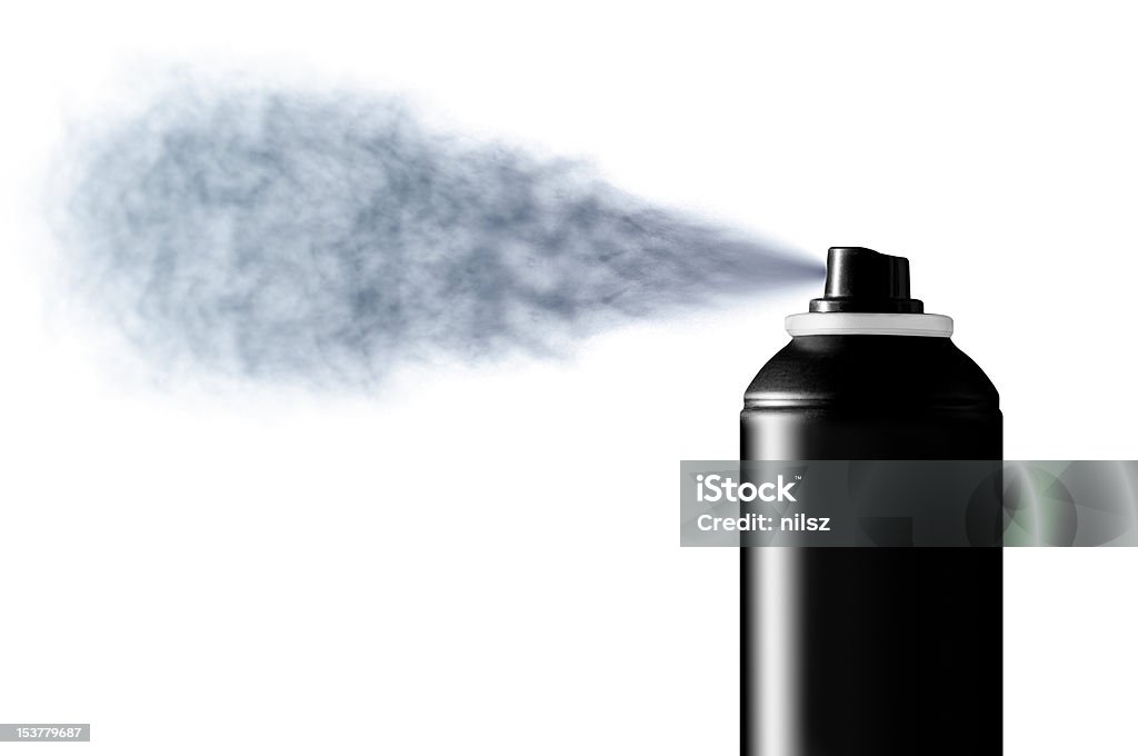 Deodorantspray mist - Lizenzfrei Blechdose Stock-Foto