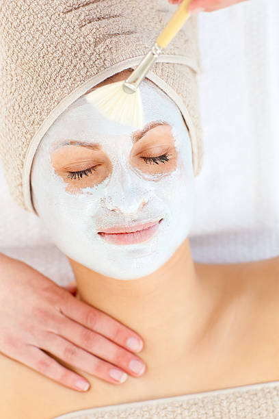 istock Pretty woman having a beauty treatment 153779751