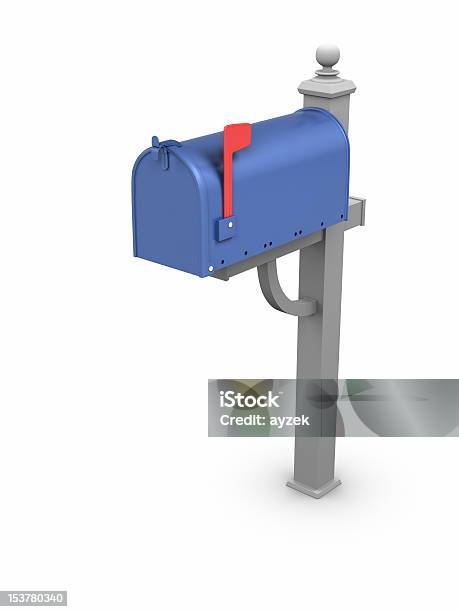 Mailbox Stock Photo - Download Image Now - Blue, Box - Container, Communication