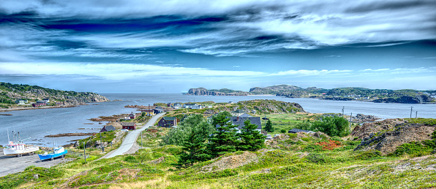Twillingate Newfoundland looking towards the ocean
