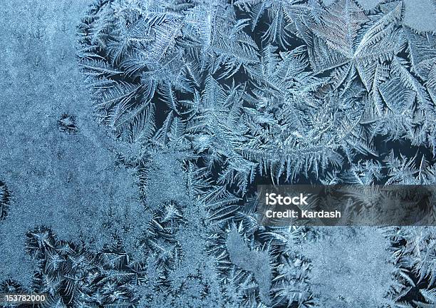 Foto de Frostwork e mais fotos de stock de Congelado - Congelado, Copo, Cristal de Gelo