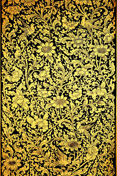 istock traditional Thai style art painting 153783049