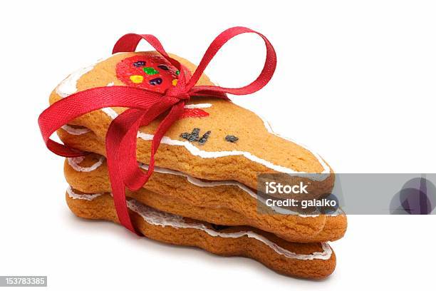 Photo libre de droit de Une Pile De Lapins De Noël banque d'images et plus d'images libres de droit de Aliment - Aliment, Biscuit, Biscuit en pain d'épice